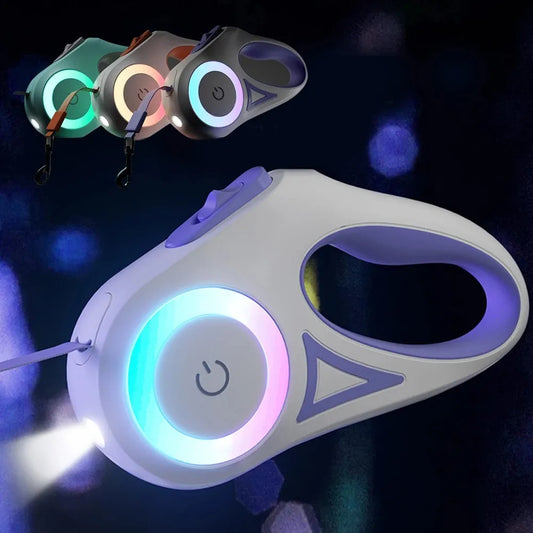 Colorful electronic device with glowing lights on a dark background