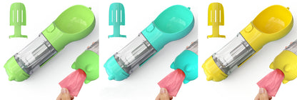 Colorful ice cream maker with pink ice cream on a white background