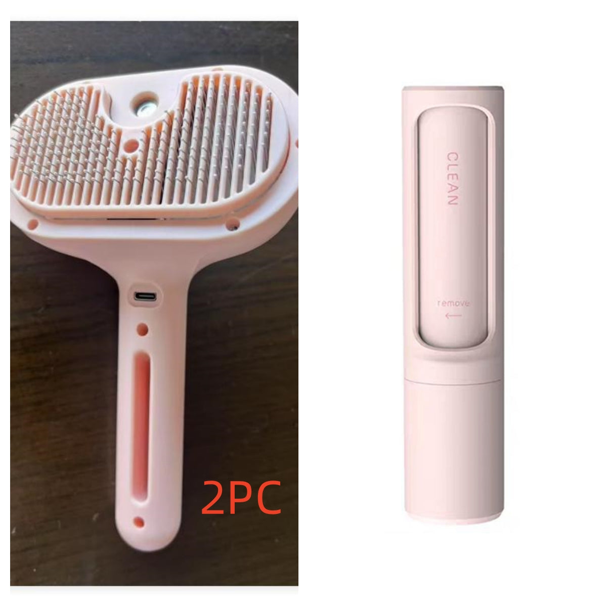 Self-Clean Pet Brush